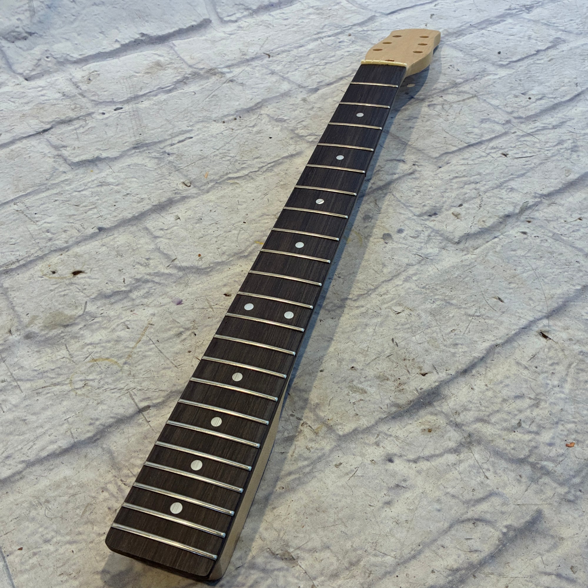 Unknown 22 Fret Danelectro Style Maple Electric Guitar Neck with Rosewood