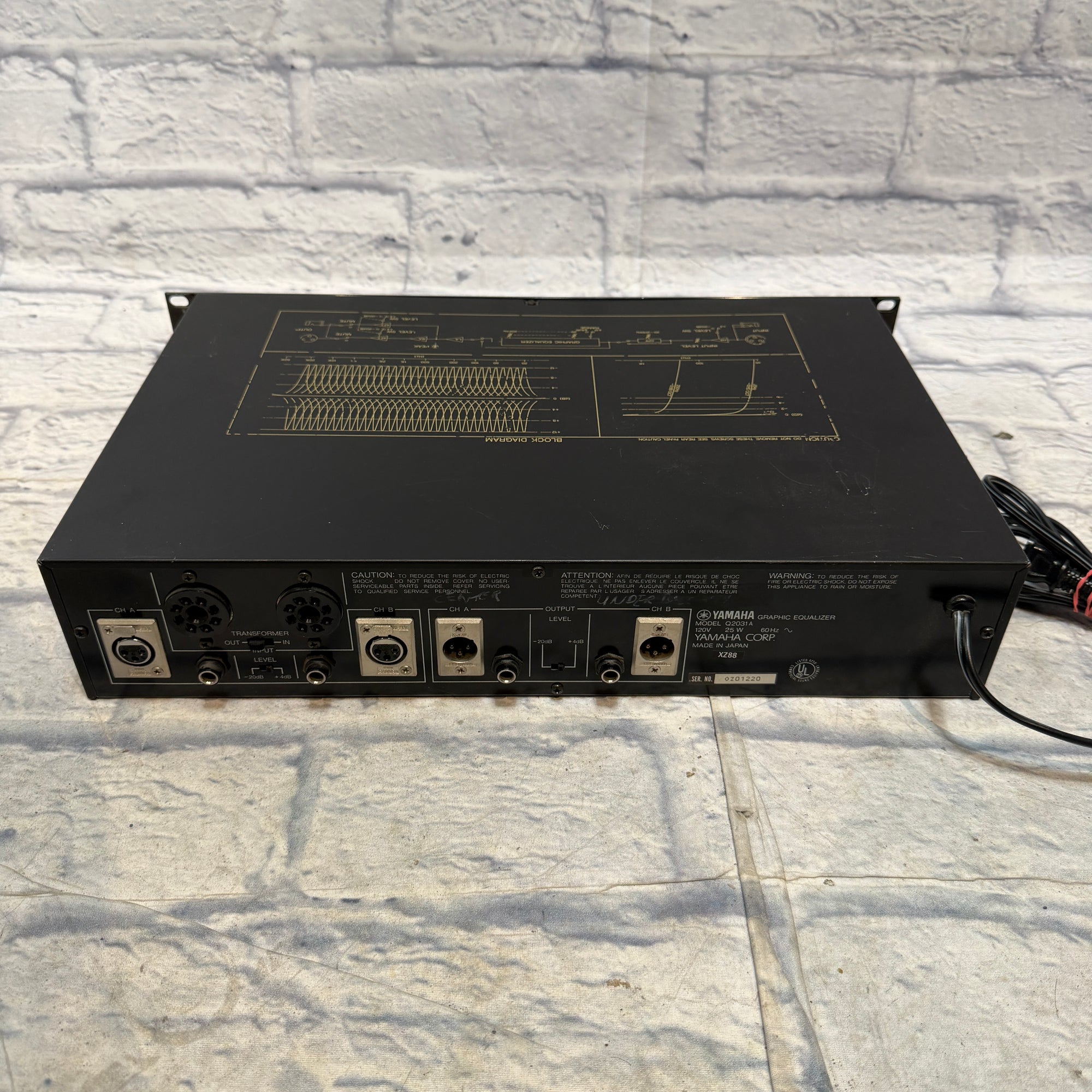 Yamaha Model Q2031A Rack EQ