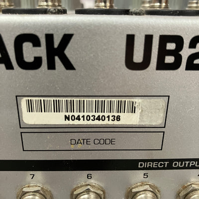 Behringer UB2442FX-Pro Rackmounted Mixer