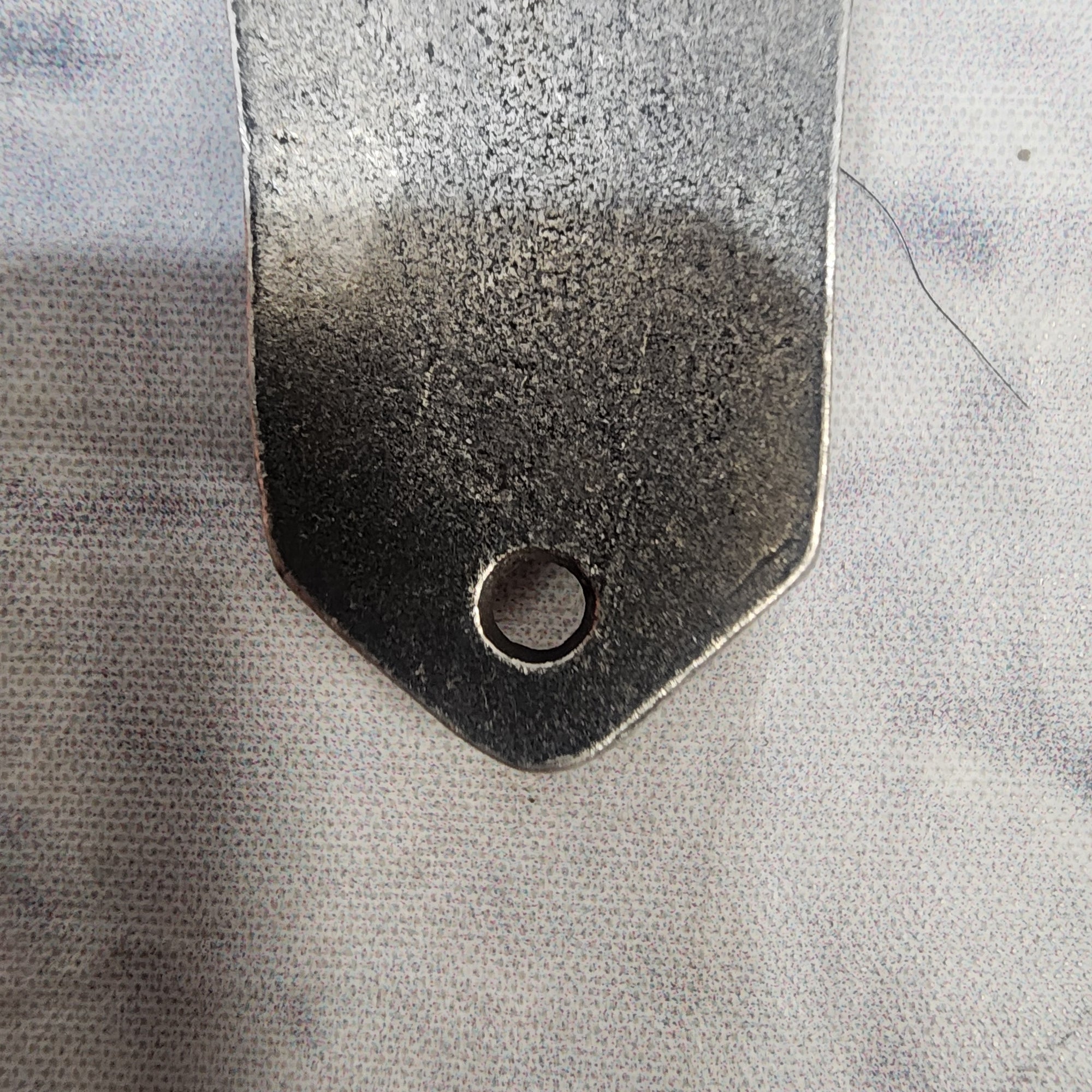 Unknown Double Skull Metal Truss Rod Cover