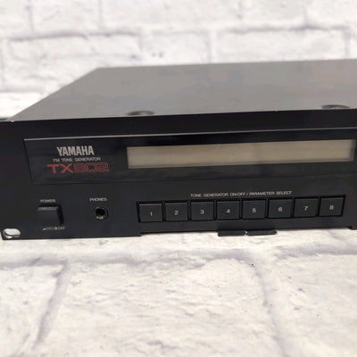 Yamaha TX802 FM Tone Generator DX7 Sounds Rack Synthesizer