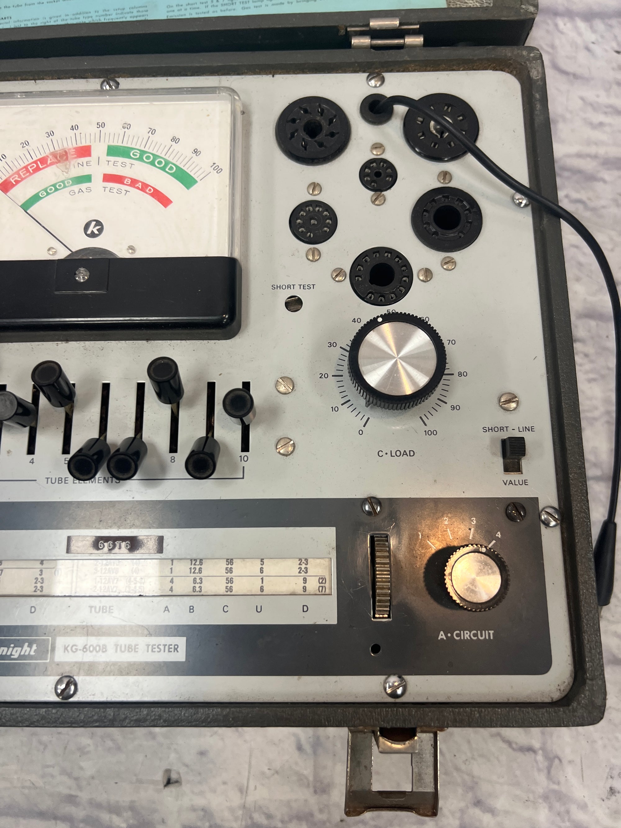 Knight KG 600B Tube Tester