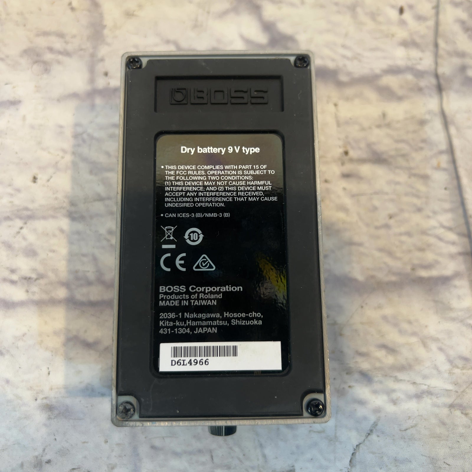 Boss CH-1 Super Chorus Pedal