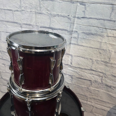 Yamaha Cranberry Red Stage Custom Drum Kit