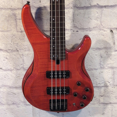 Yamaha TRBX604FM 4 String Bass Guitar - Caramel Brown