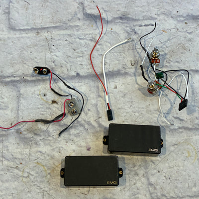 EMG 81 - 85 Active Humbucker Set with Wiring Harness Pickups