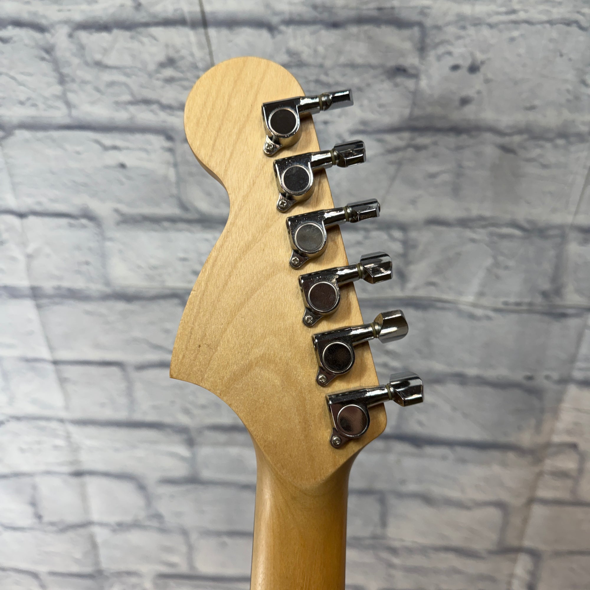 Fender Starcaster Strat SSS - Black Sparkle Electric Guitar