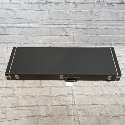 Unknown Vintage 70s MIJ Electric Guitar Case - Yellow Interior Hard Case