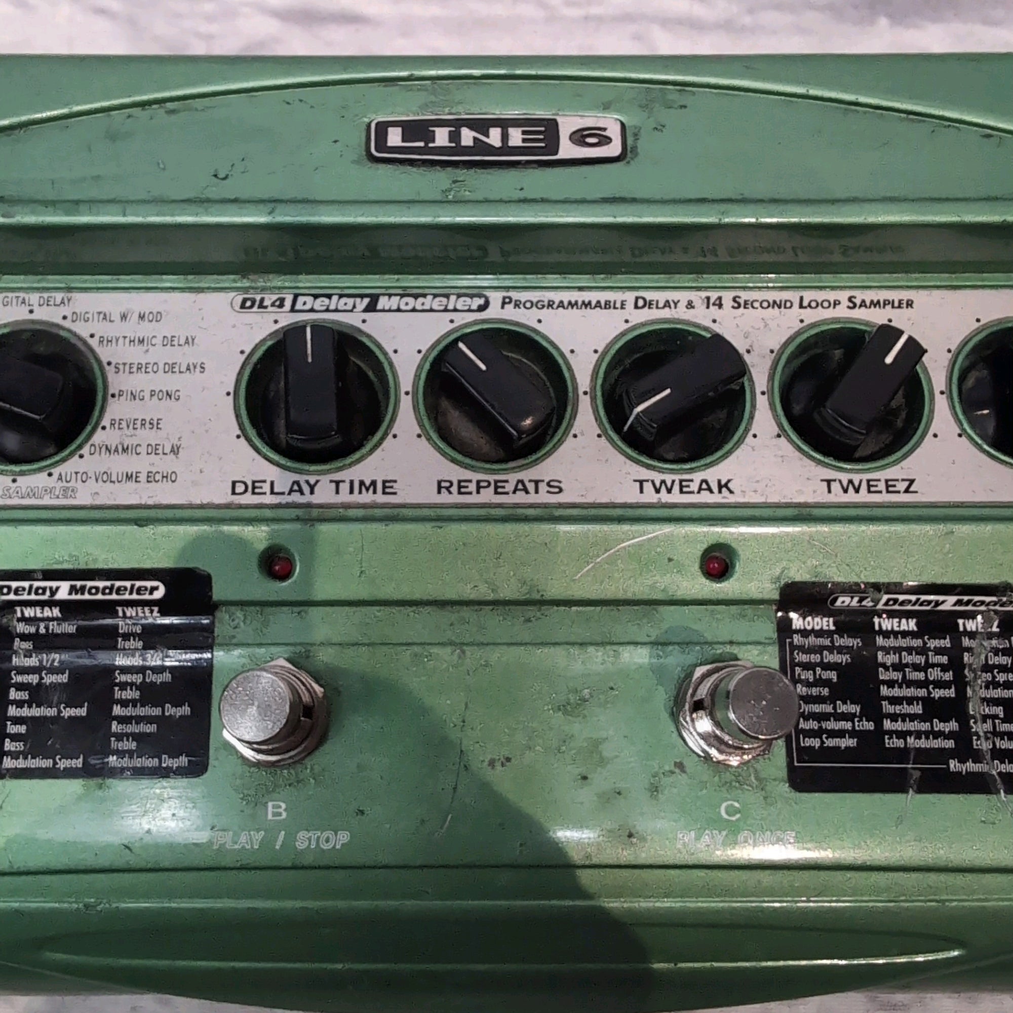 Line 6 DL4 Delay Modeler Pedal (upgraded)