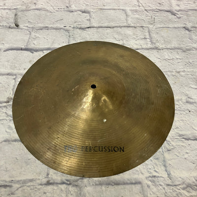 TKO Percussion 16 Inch Crash/Ride Cymbal