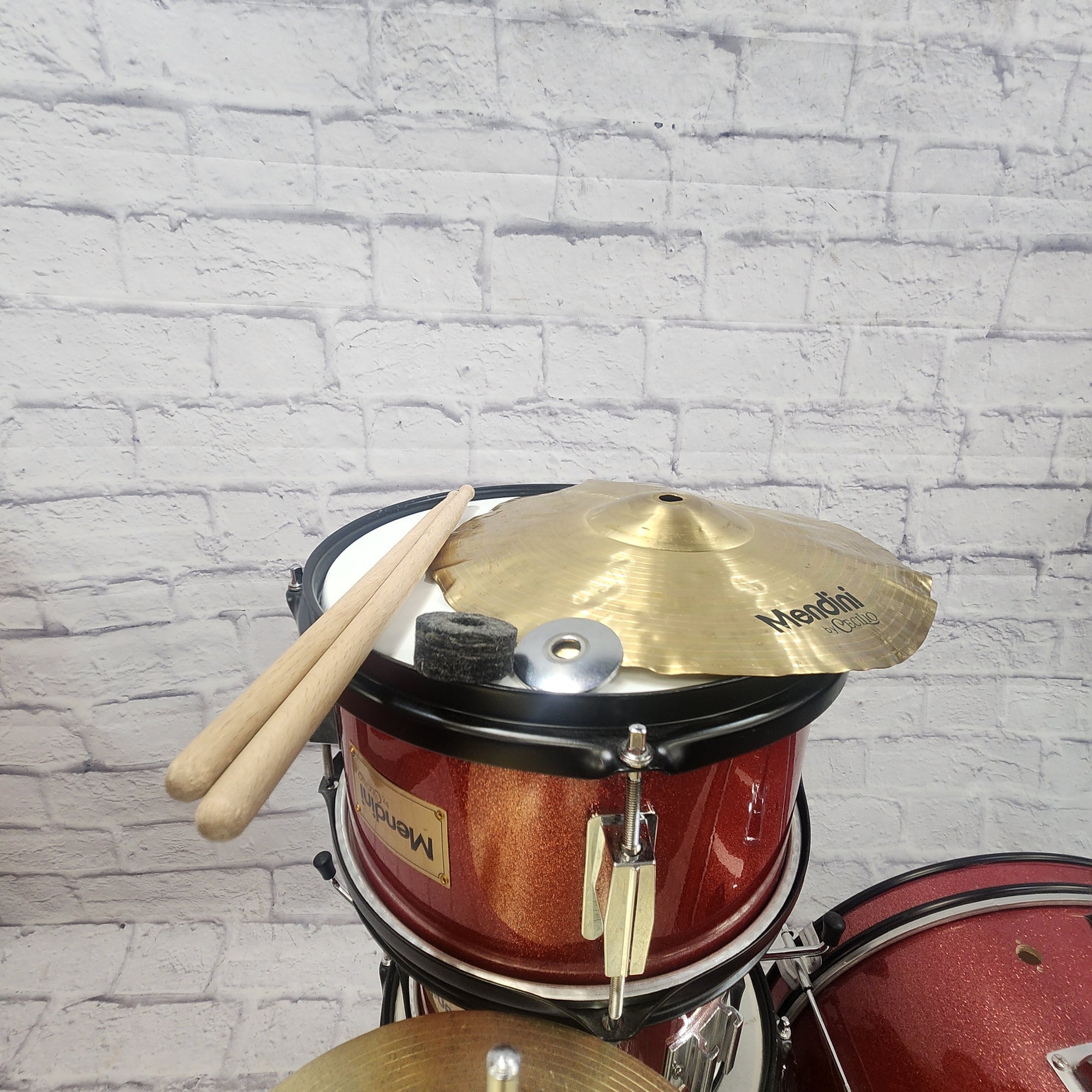 Cecilio Junior 5pc Drum Set with Stands and Cymbals