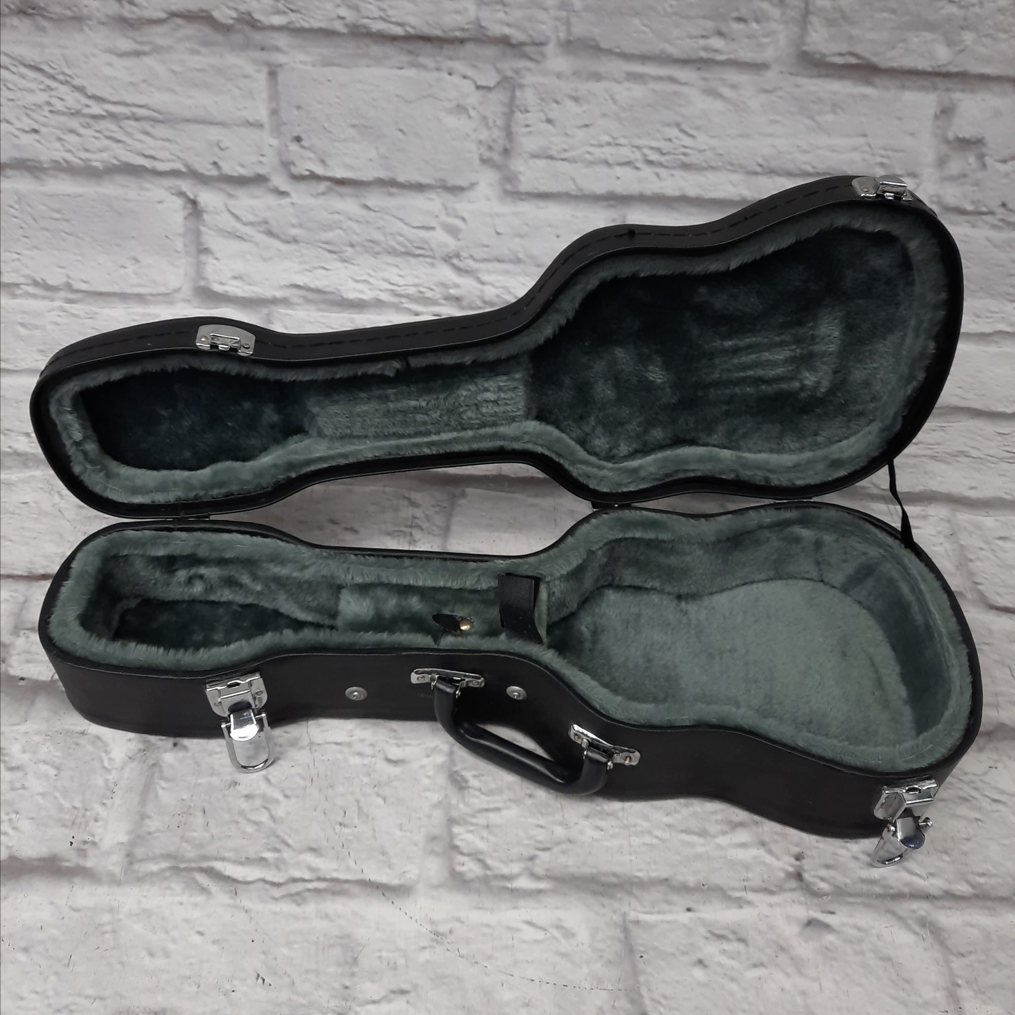 Ukulele Soprano Hard Case Palm Tree