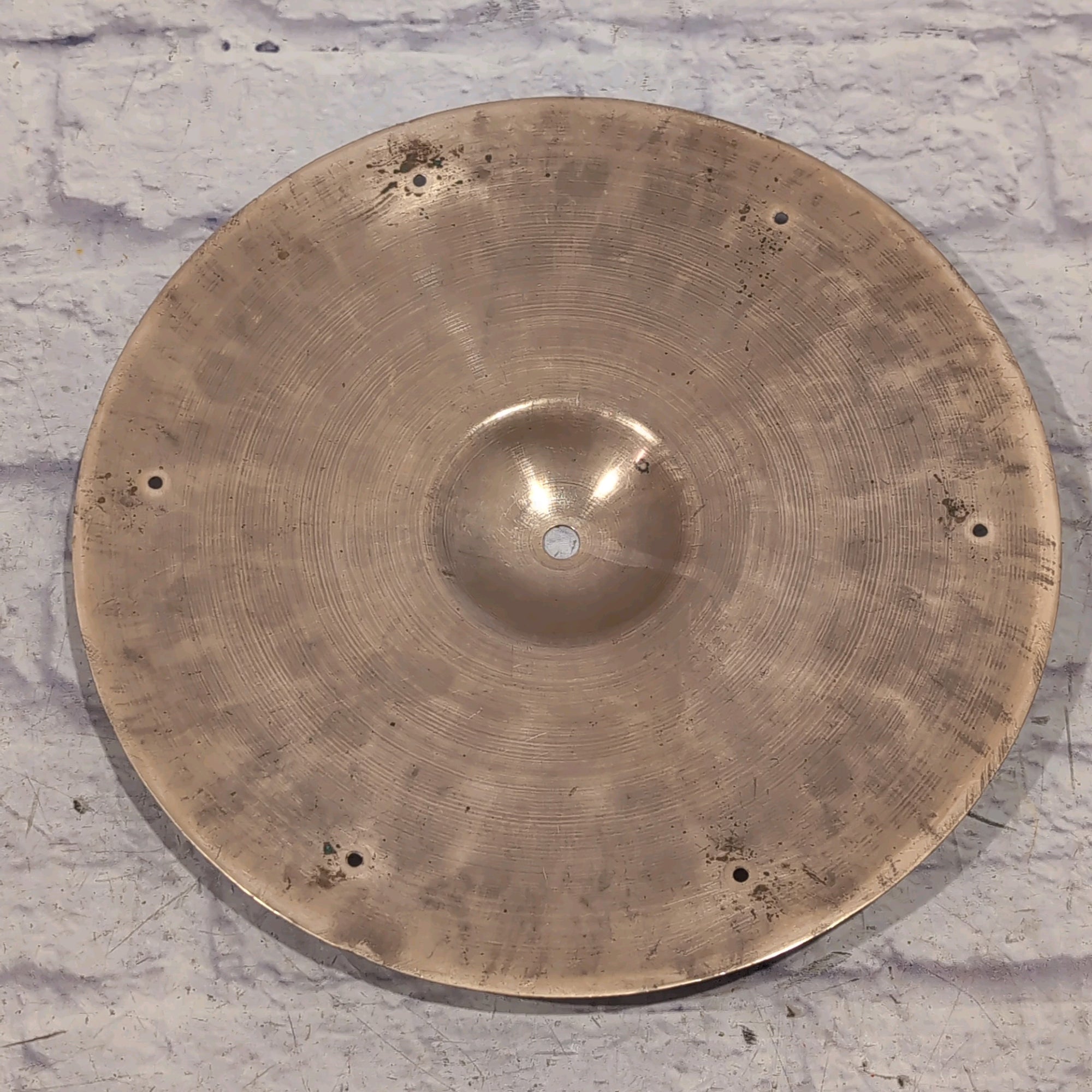 Stanople 14 Cymbal with Rivet Holes