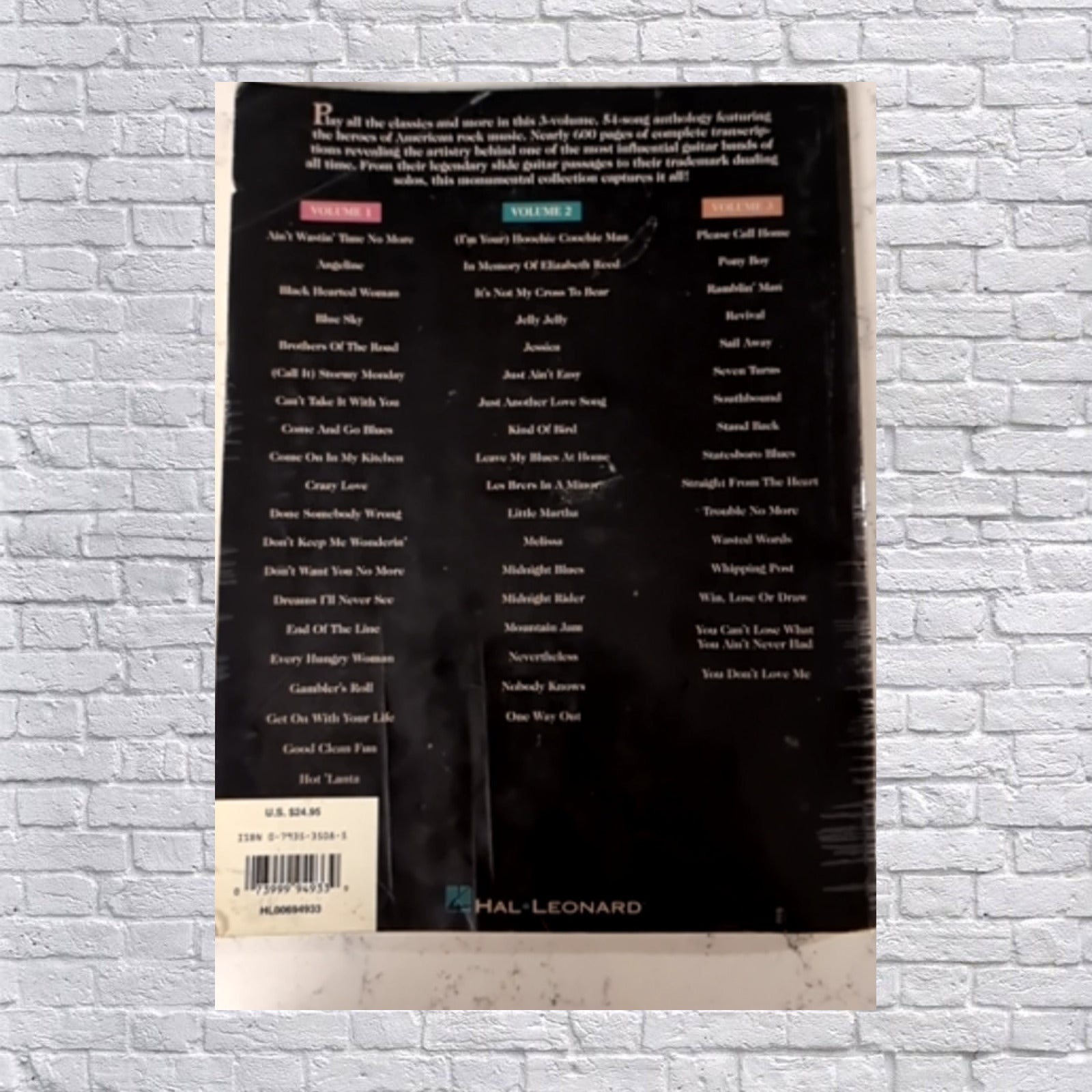 The Allman Brothers Band - The Definitive Collection for Guitar Volume 2