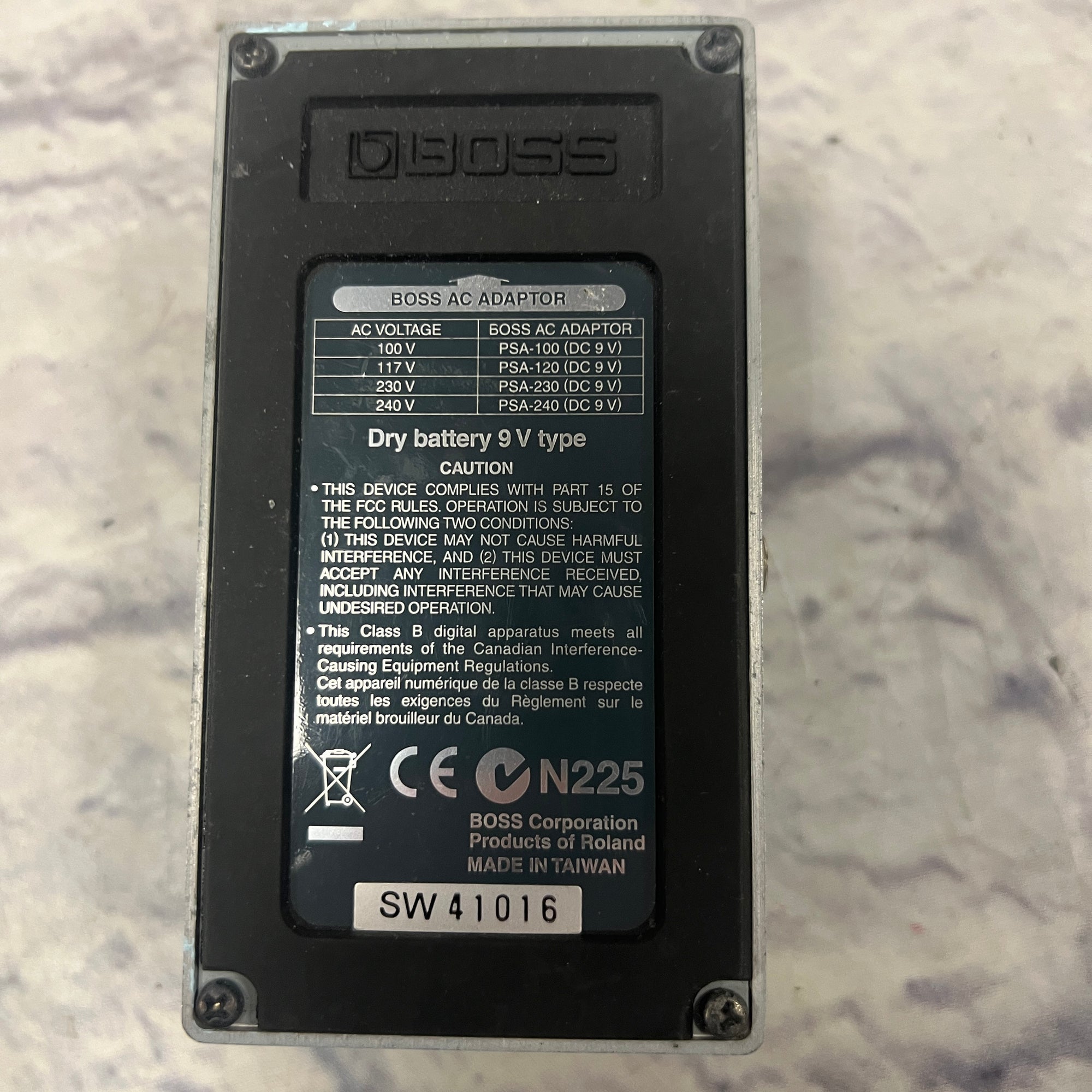 Boss CE-5(a) Chorus Ensemble (Dark Gray Label)