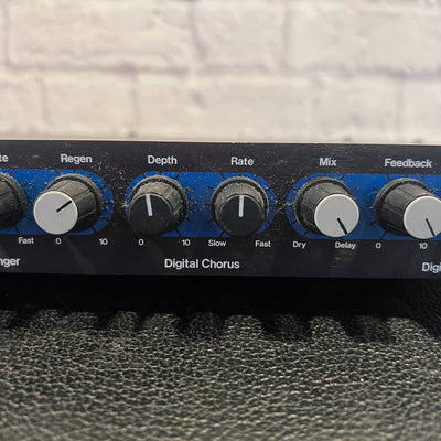 ADA 2FX Rack Multieffects Jerry Garcia For Parts or Repair AS IS