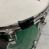 Ludwig 1980s Green ReWrap 15" Tom Roto Toms