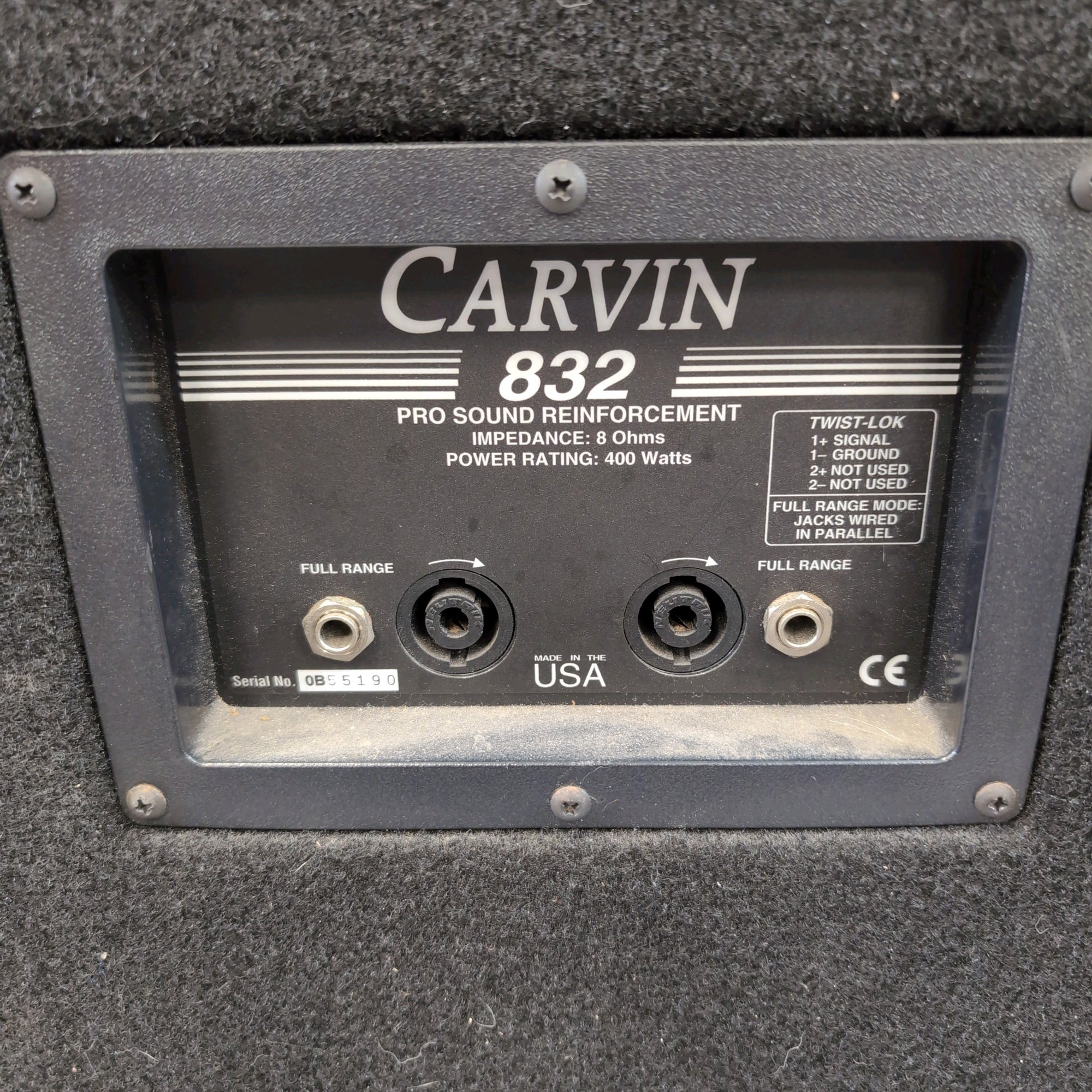 Carvin 832 1x15