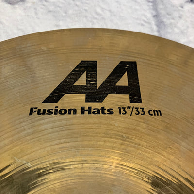 Sabian AA Fusion Hats 13" Hi Hats