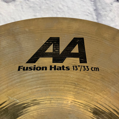 Sabian AA Fusion Hats 13" Hi Hats