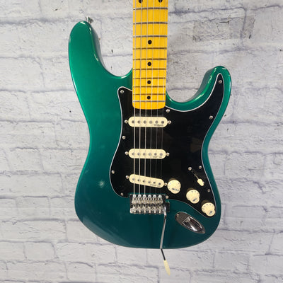 Unknown Partscaster Strat Emerald Green Electric Guitar