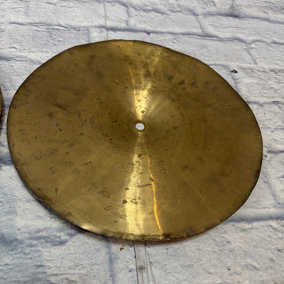 Unknown 14" Hi Hat Cymbal Pair