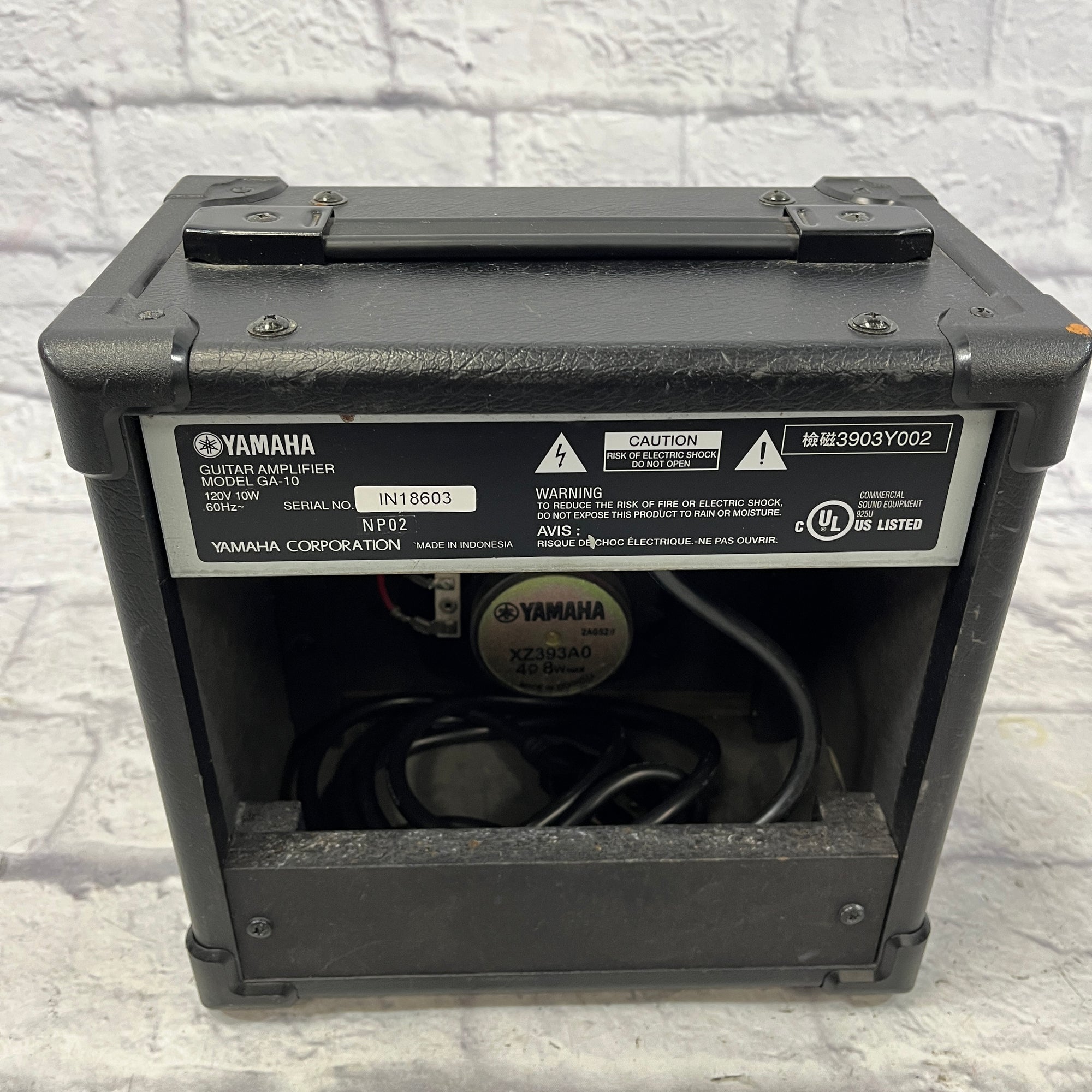 Yamaha GA10 Guitar Practice Amp