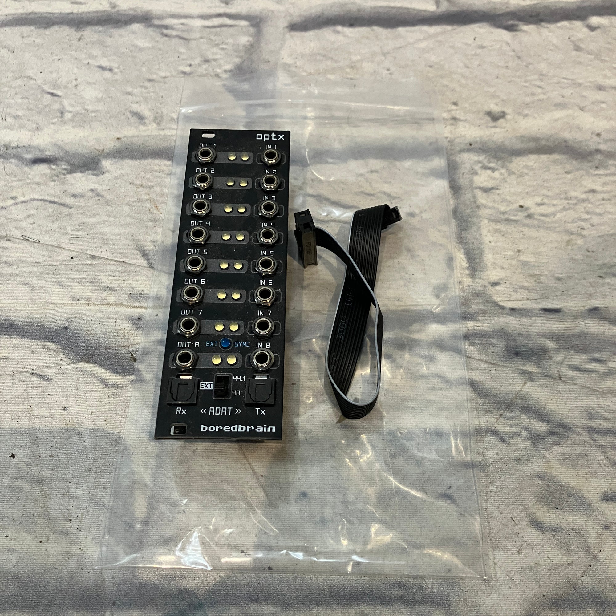 Boredbrain optx V1 ADAT Optical Converter for Eurorack