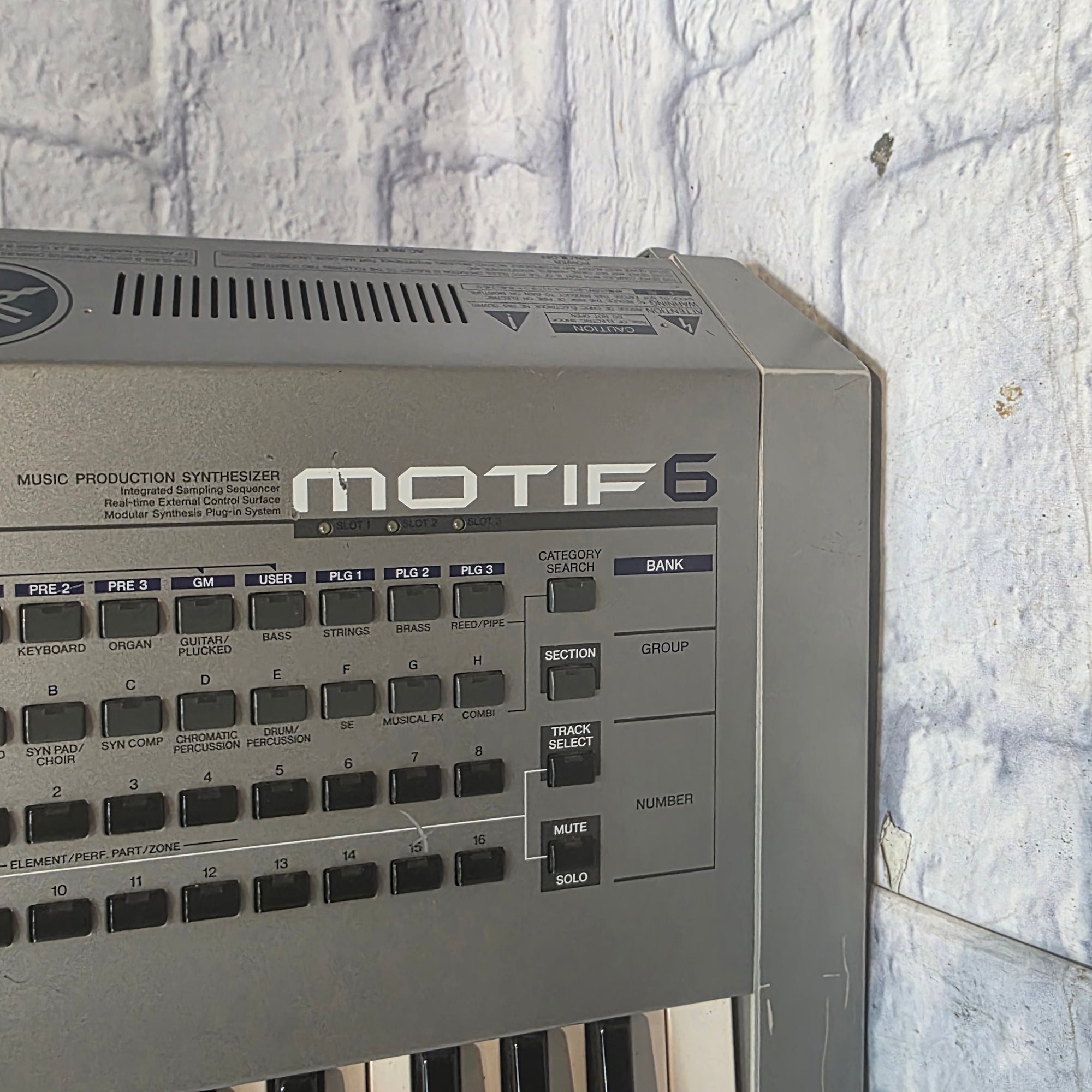 Yamaha Motif 6 Digital Piano With Case