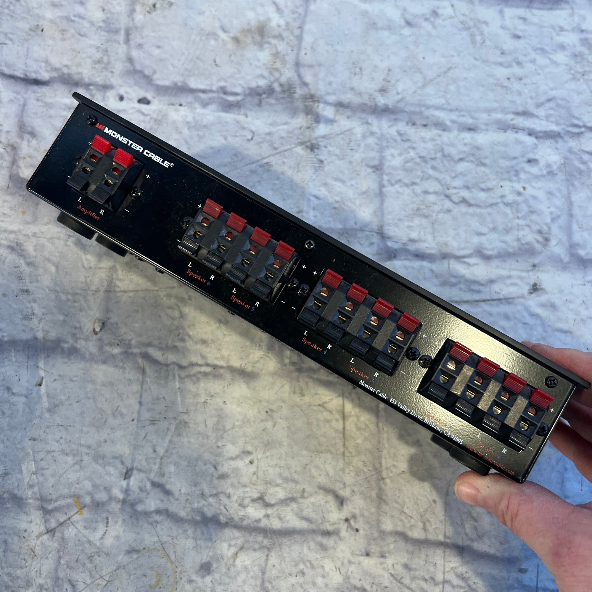 Monster cable Passive Speaker Selector 6-Way