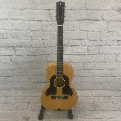 United "Custom Shop" Parlor Acoustic Guitar