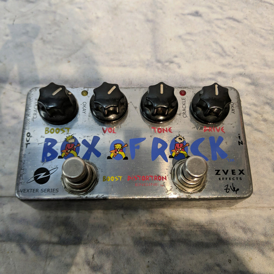 Zvex Box Of Rock Pedal ( as is - boost is out) Distortion Pedal