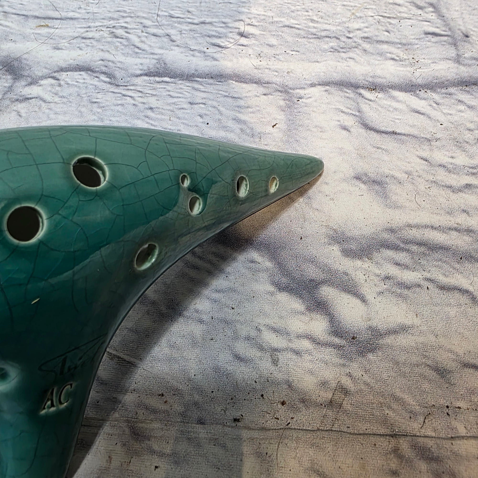 Awef AC Pottery Ocarina  Flute