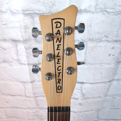 Danelectro Innuendo DanoBlaster Electric Guitar with Built in Effects - Midnight Blue Sparkle.