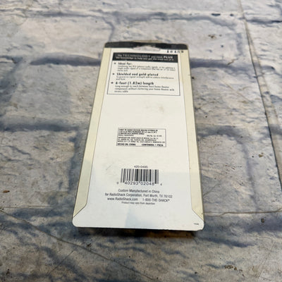 Radio Shack TRS 1/8" to RCA