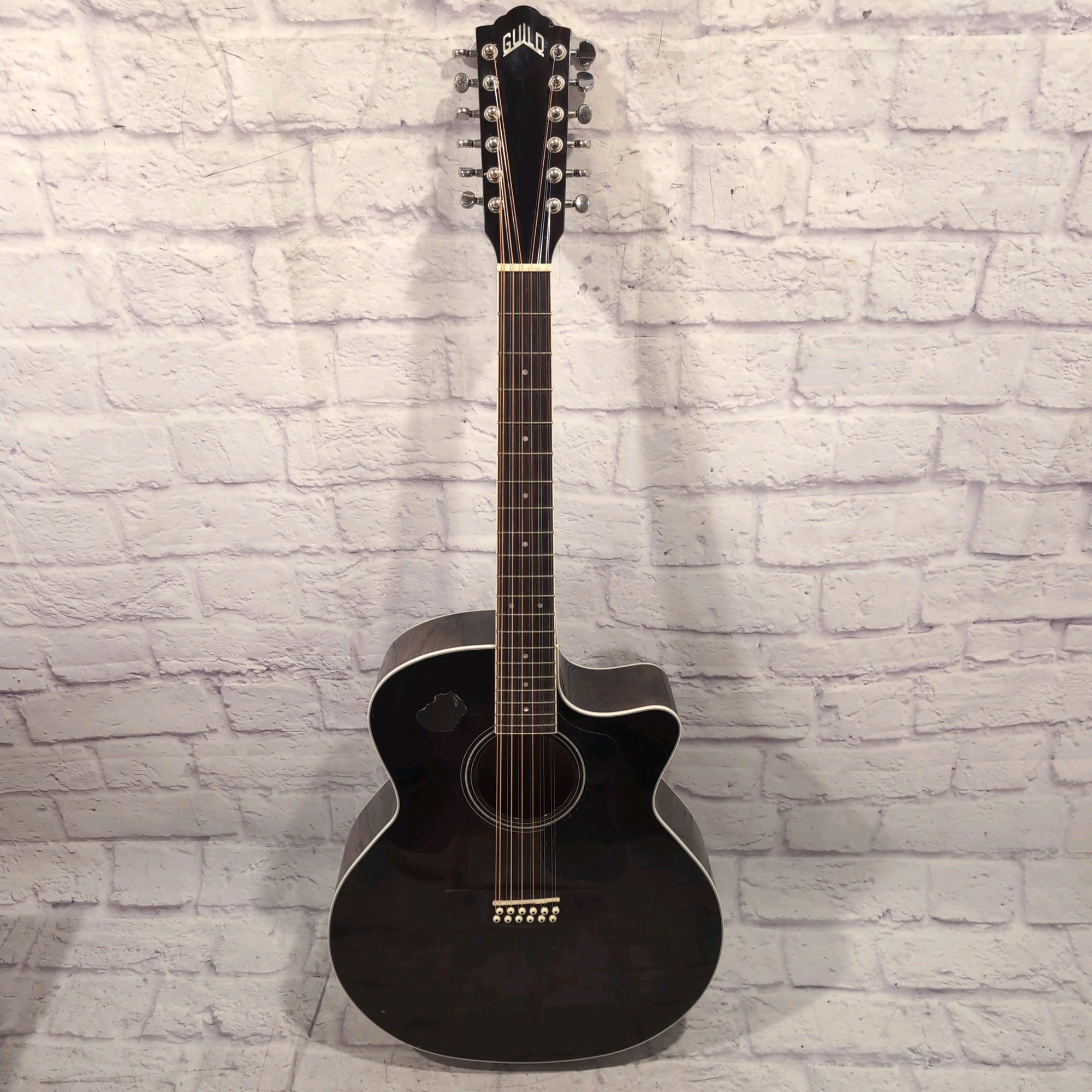 Guild F-2512CE Deluxe 12-string Trans Black Burst