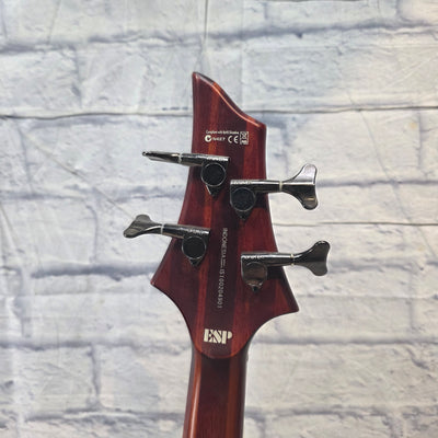 LTD LTD-4 Walnut 4 String Bass Guitar