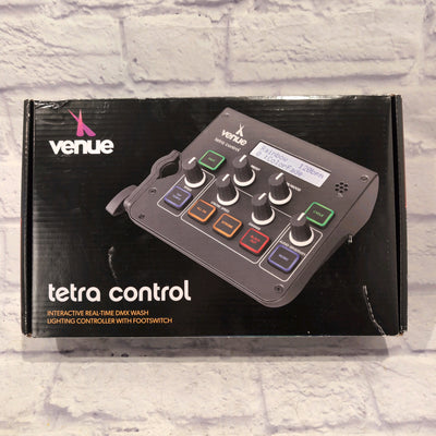 Venue Tetra Control DMX Controller and Footswitch