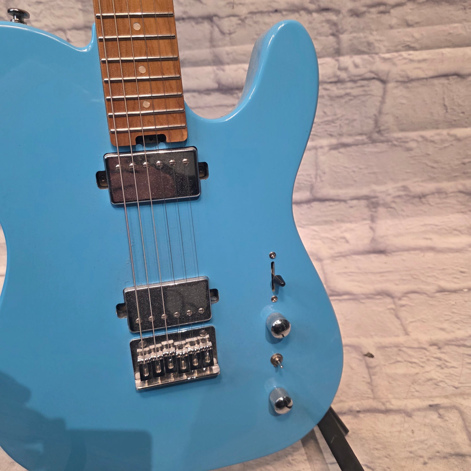 Censtar Blue Tele Style Electric Guitar