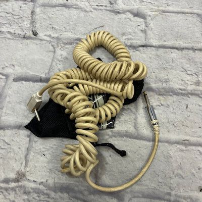 Vox White Coil Guitar Cable with Bag