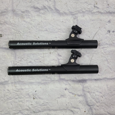 Acoustic Solutions 416B Shotgun Mic (Pair) Microphone