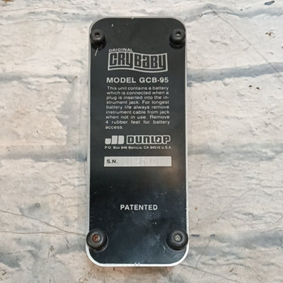 Dunlop GCB-95 Wah Pedal