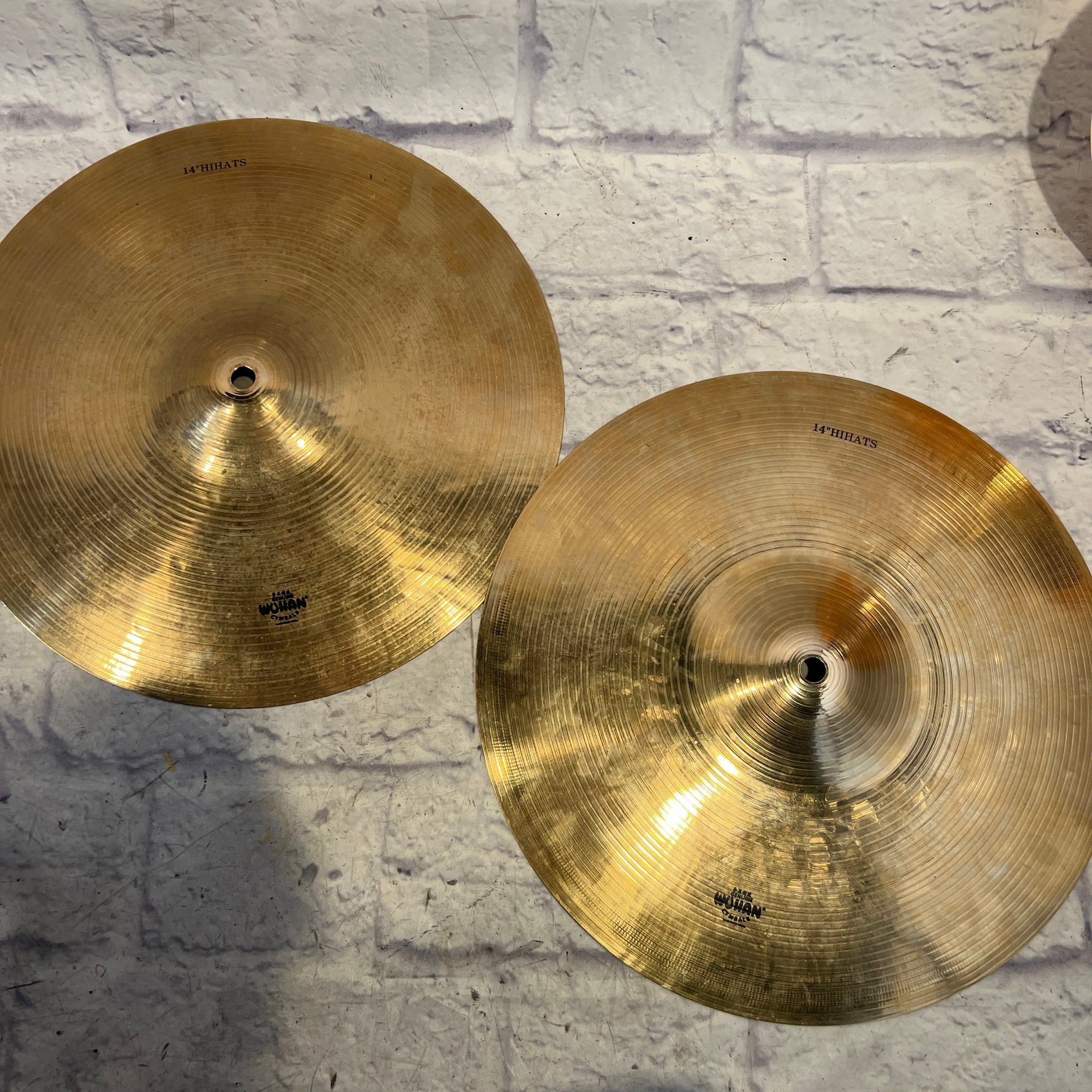 Wuhan 14 Hi Hat Cymbal Pair
