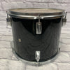 13" Rack Tom Black