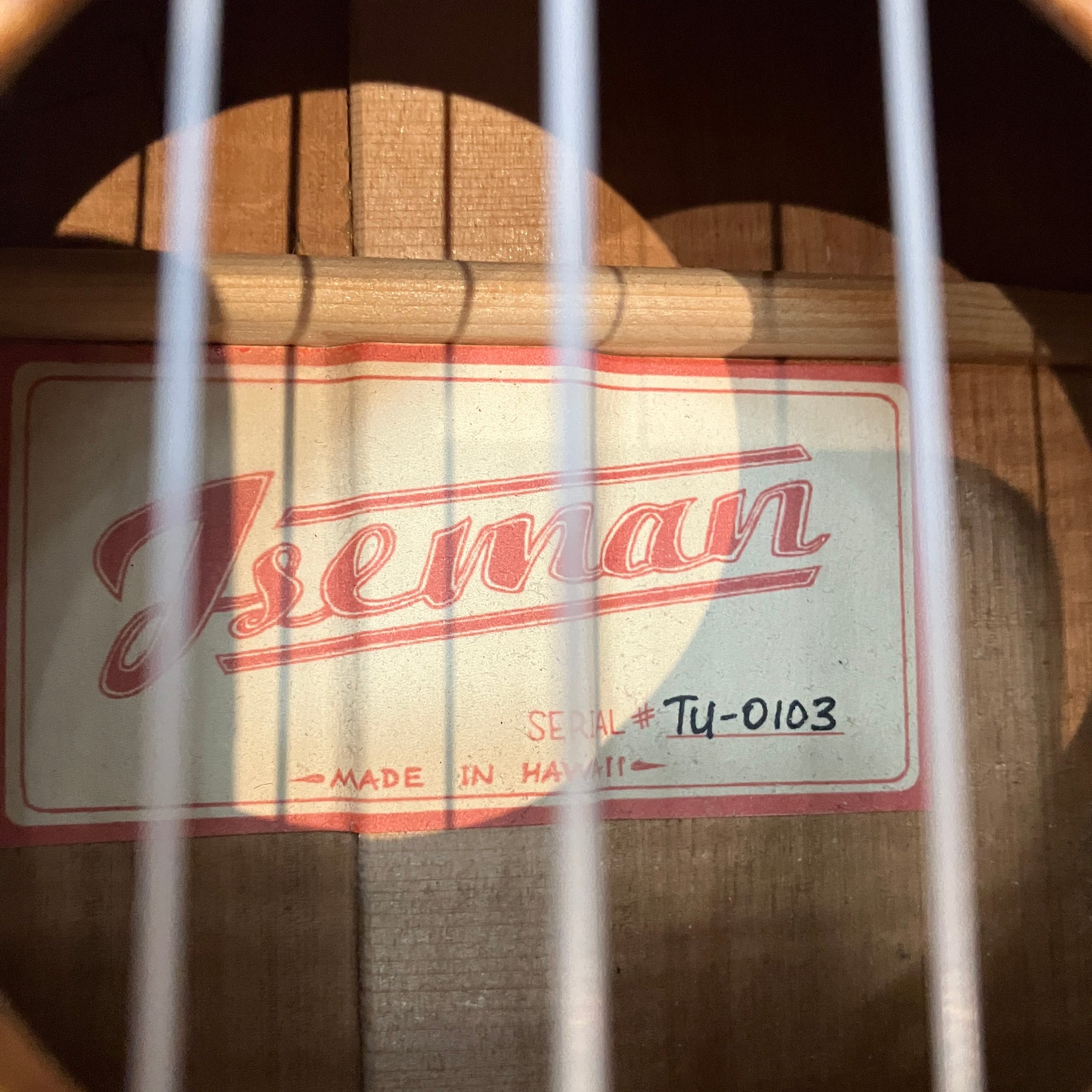 Iseman Ukulele Style 1 Koa Ukulele w/ case