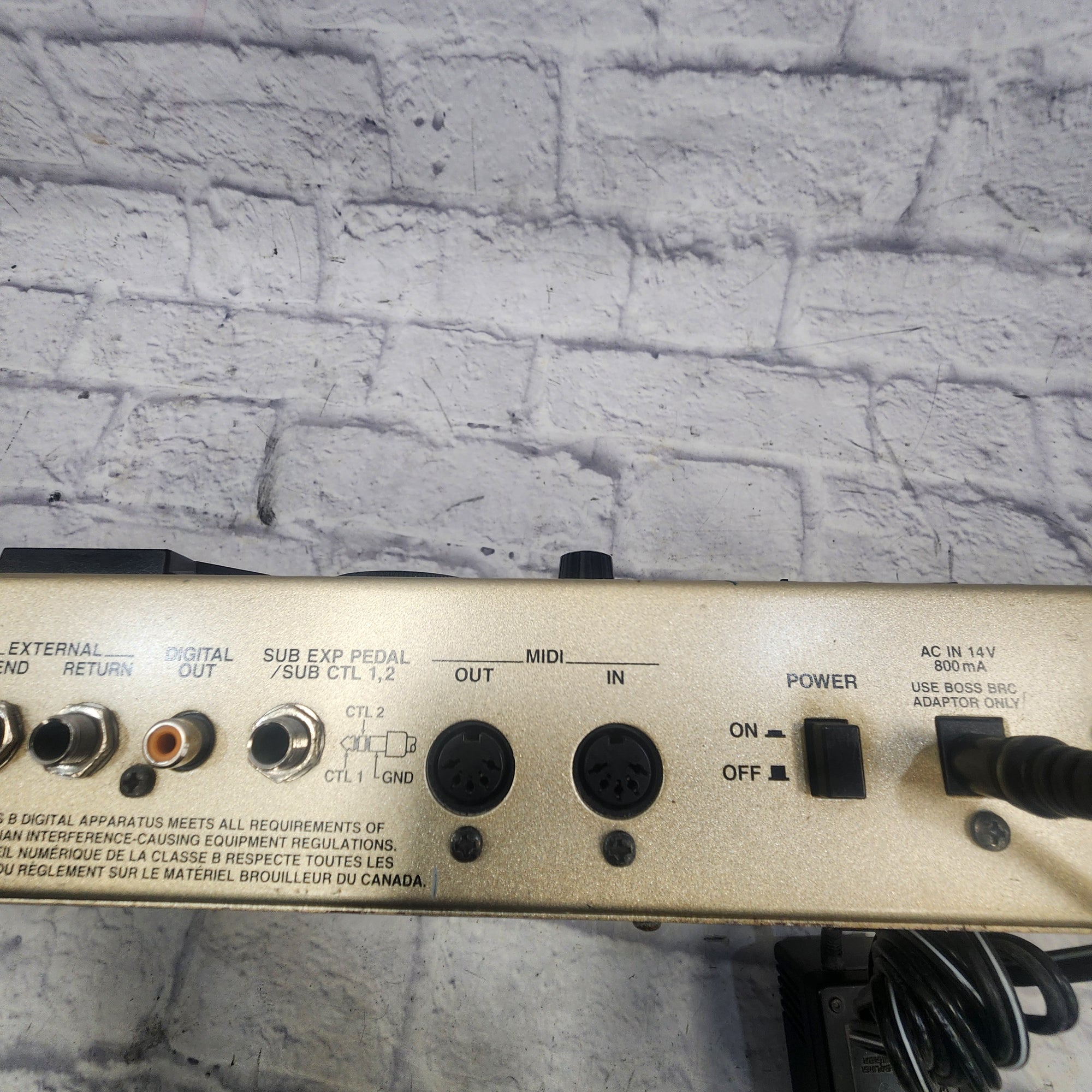 Boss GT-6 Multieffects Pedal with Powe