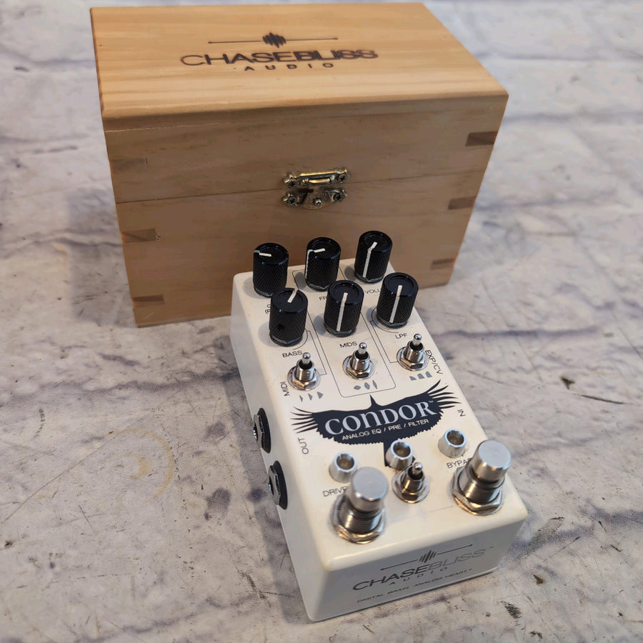 Chase Bliss Condor V1 w Hifi Mod EQ Preamp Filter Pedal