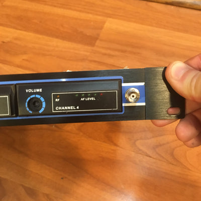 Pyle PDWM4300 4 Channel VHF Wireless Microphone System