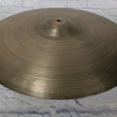 Zildjian Vintage 21 Rock Ride Cymbal Hollow Keyholed