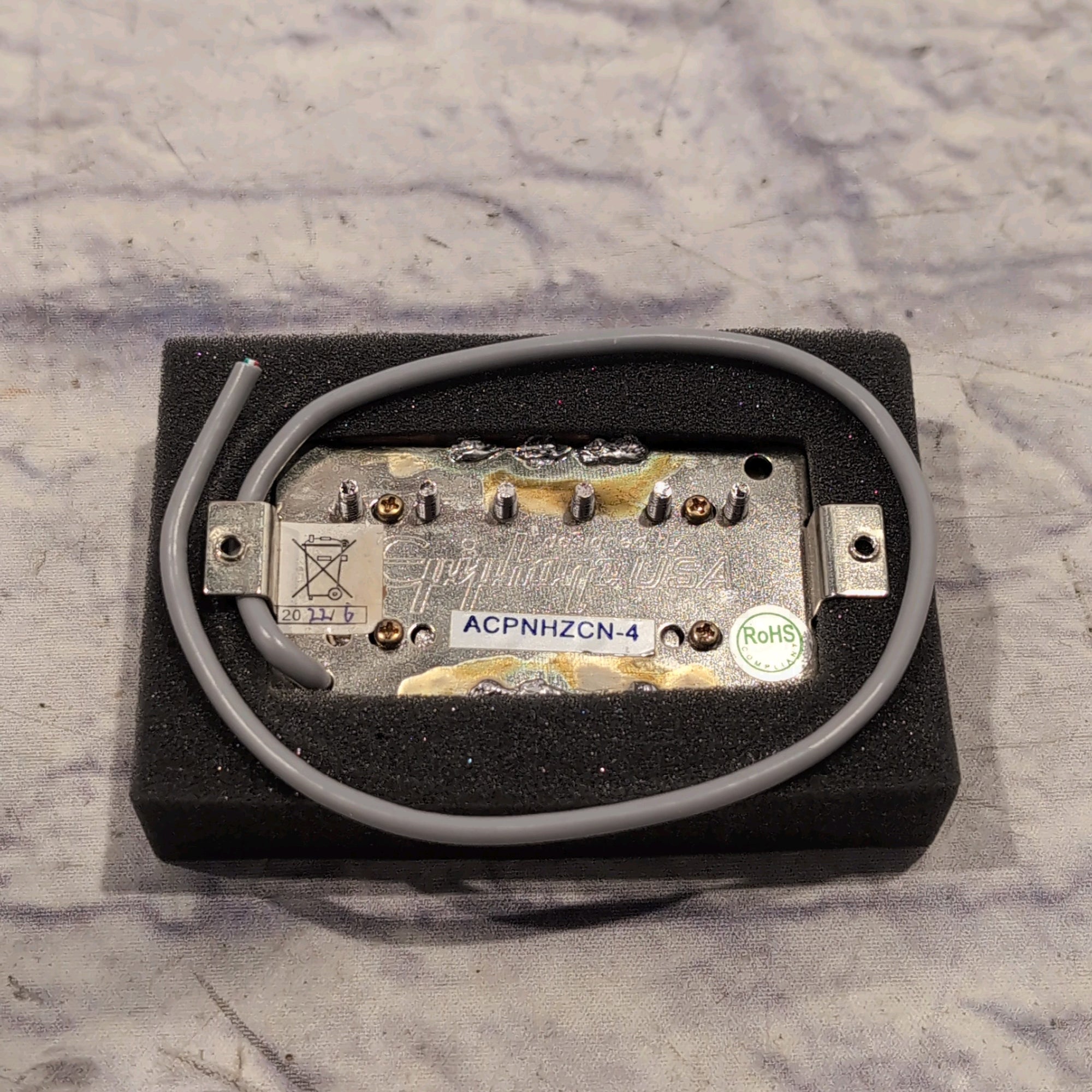 Epiphone Alnico Classic Humbucker Pickup Set with Custom Covers